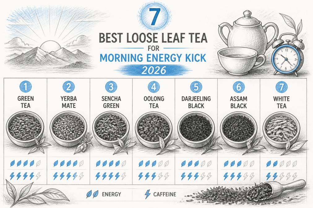 7 Best Loose Leaf Tea for Morning Energy Kick 2026