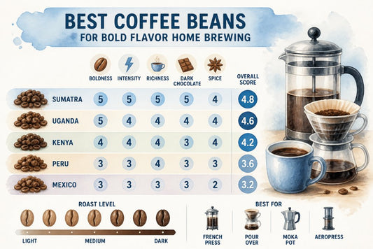 Best Coffee Beans for Bold Flavor Home Brewing