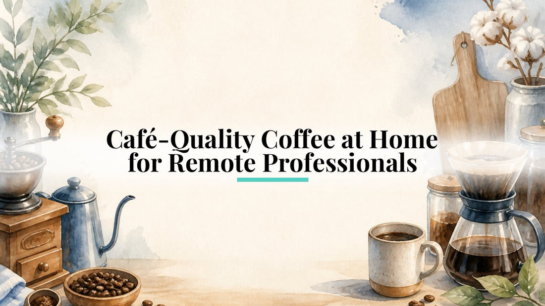 Café-Quality Coffee at Home for Remote Professionals