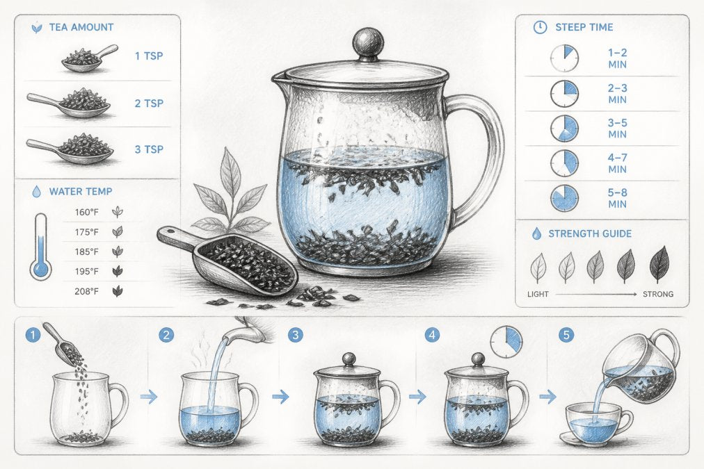 Easy Loose Leaf Tea Brewing Guide