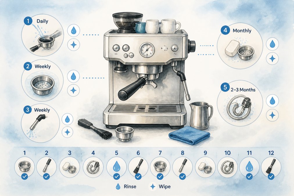 Espresso Machine Maintenance Tips for Home Users 2026
