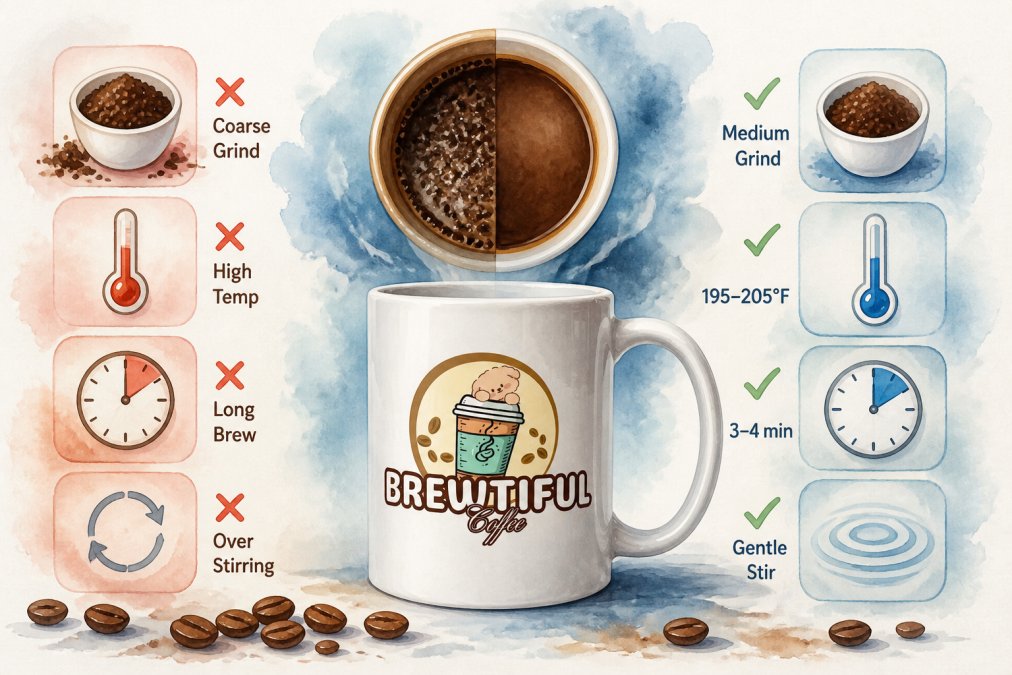 How to Stop Bitter Home Brewed Coffee
