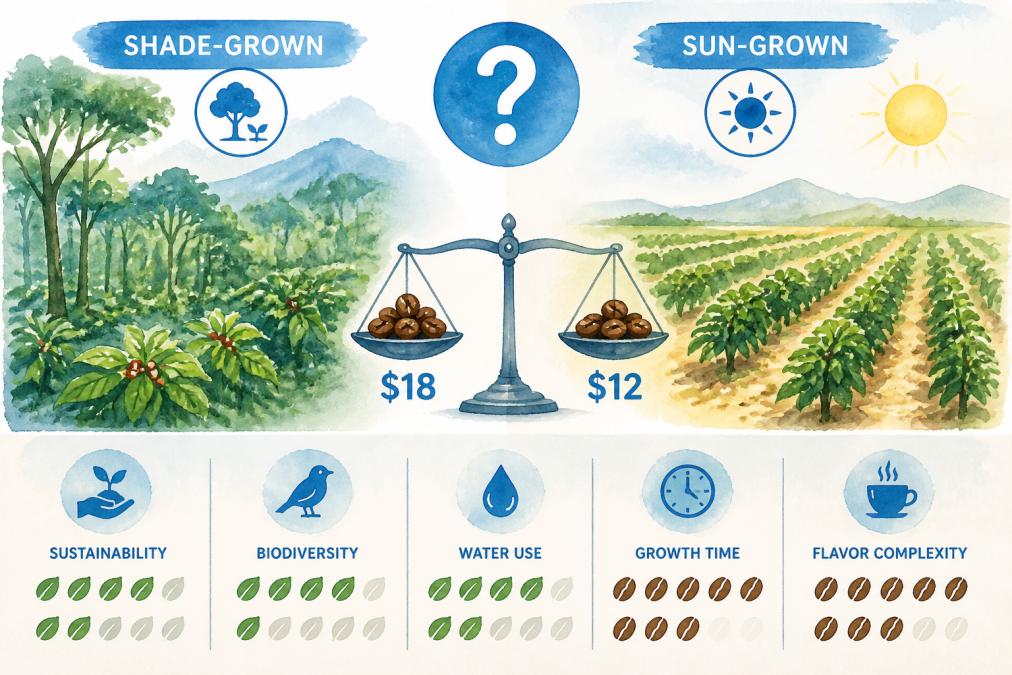 Is Shade-Grown Coffee Worth the Extra Cost?