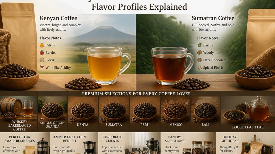 Kenyan vs Sumatran Coffee: Flavor Profiles Explained
