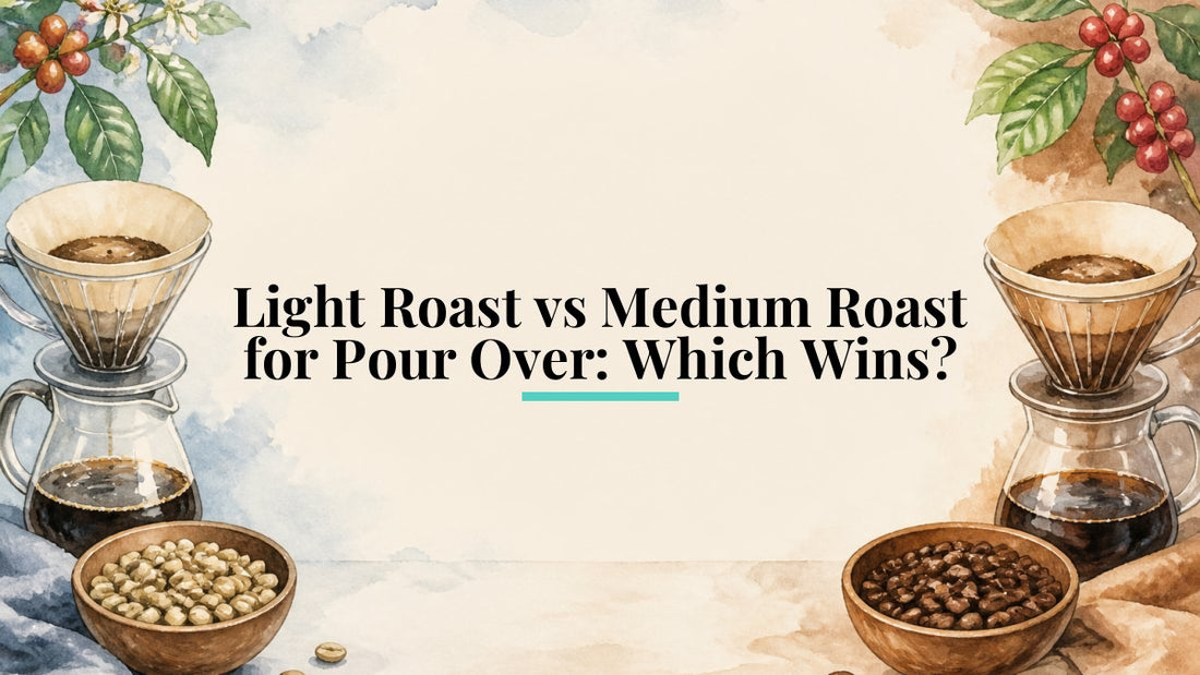 Light Roast vs Medium Roast for Pour Over: Which Wins?