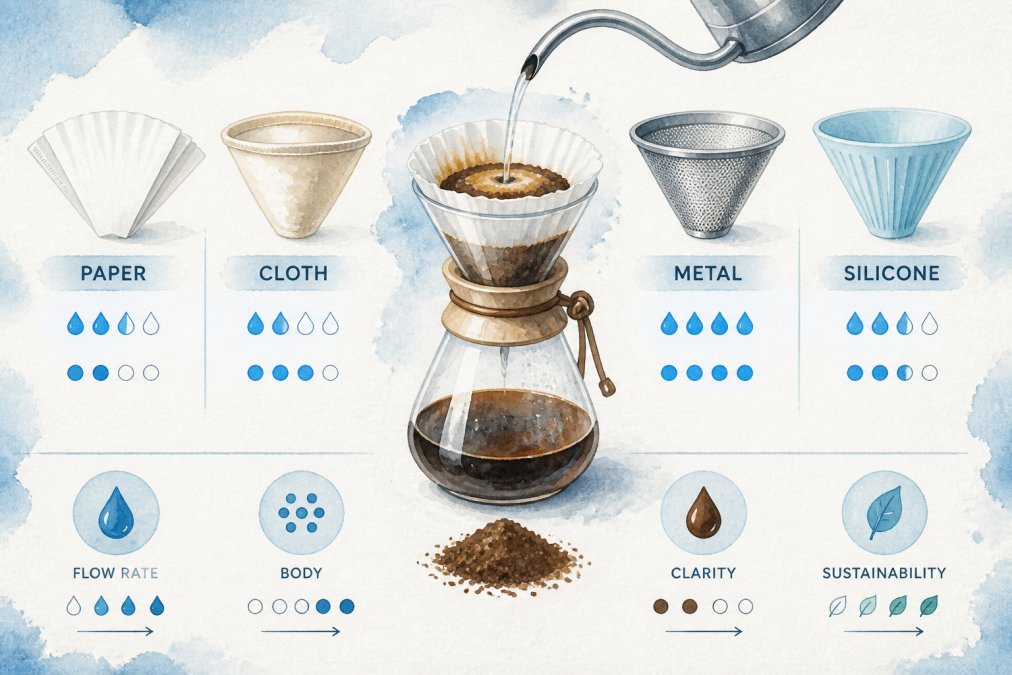 Pour Over Coffee Filters: Alternatives That Work