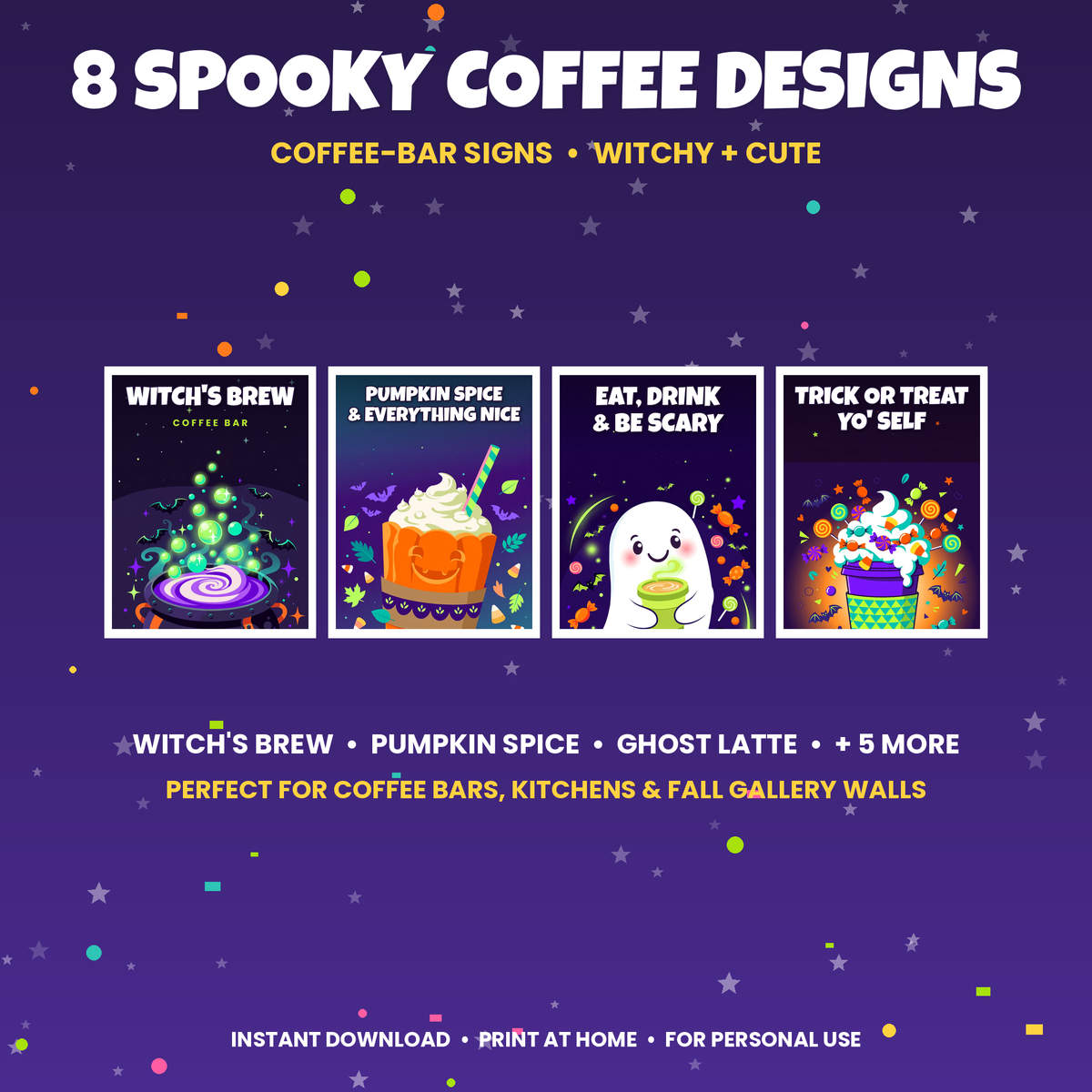 Ultimate Halloween Printable Bundle — 5 Packs, 44 Pages